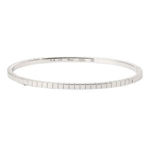 Ice Cube Bracelet in 18K White Gold